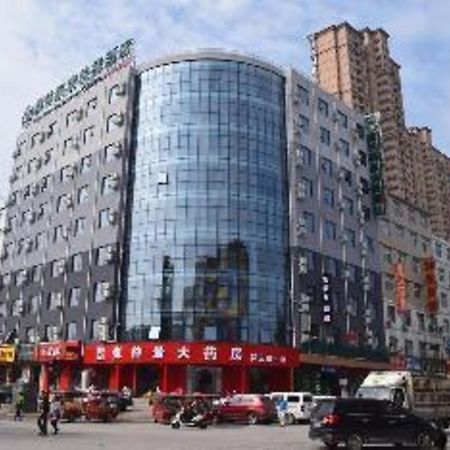 Greentree Inn Zhengzhou Xinzheng City Longhu Town Xiangyun Road Express Hotel מראה חיצוני תמונה