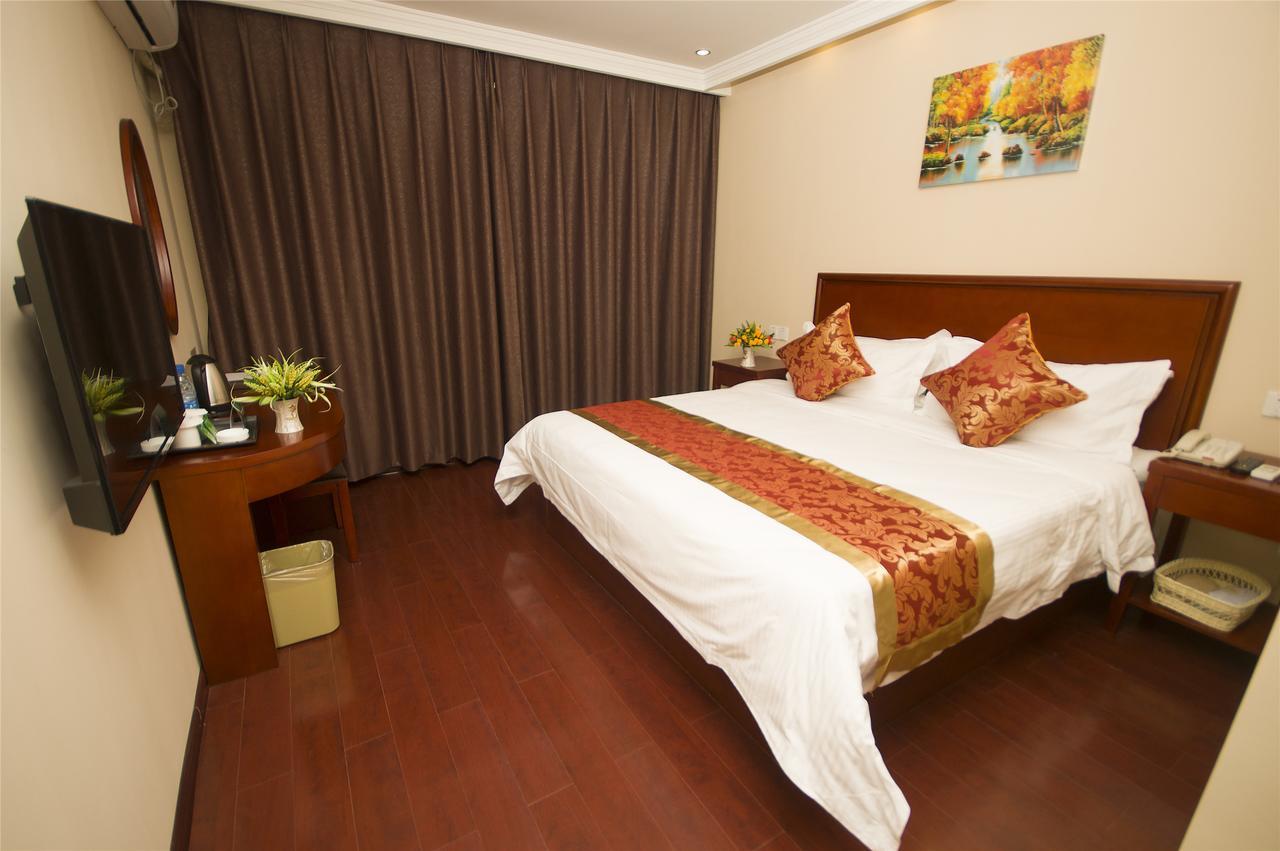 Greentree Inn Zhengzhou Xinzheng City Longhu Town Xiangyun Road Express Hotel מראה חיצוני תמונה